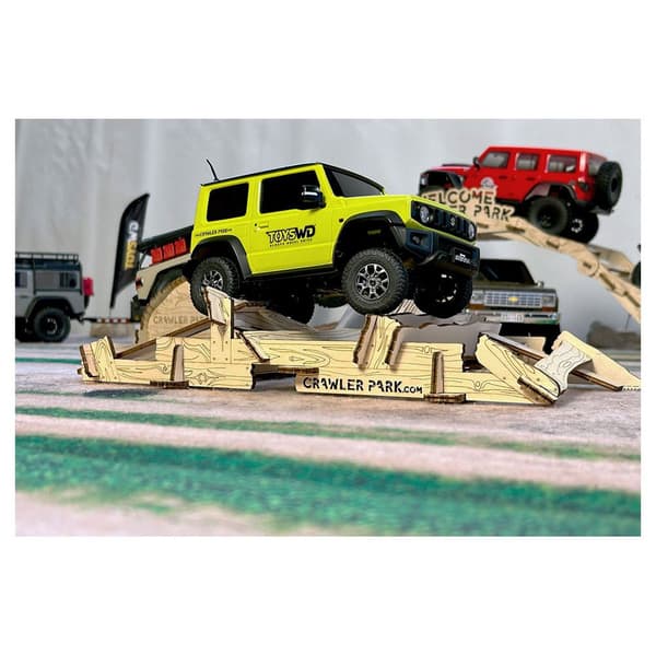 Crawler Park Esteet Rc:lle Welcome Kit 5 1/24 & 1/18 Kultainen