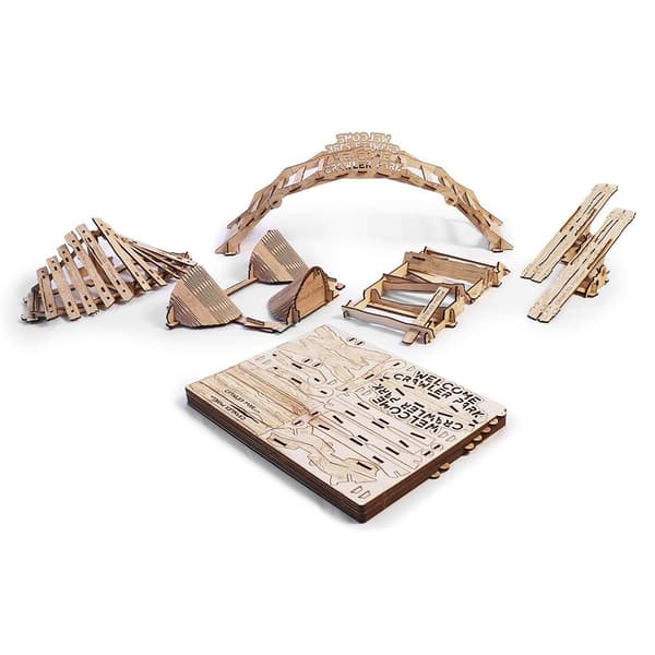 Crawler Park Forhindringer For Rc Welcome Kit 5 1/24 & 1/18 Gylden