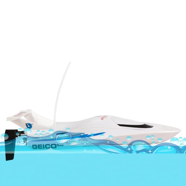 Color Baby Rc -ajoneuvo Airship High Speed 20 Km/h Valkoinen 14 Years