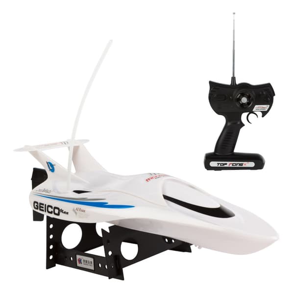 Color Baby Rc -ajoneuvo Airship High Speed 20 Km/h Valkoinen 14 Years
