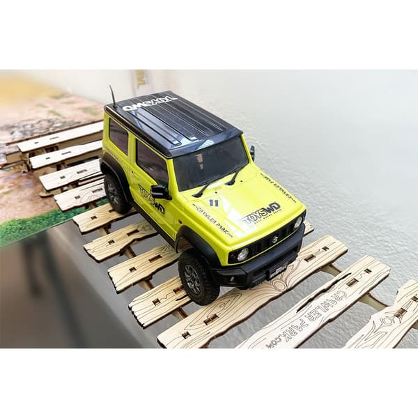 Crawler Park Tibetan Bridge Extension Kit Rc Hinder 1/18/1/24 Guld