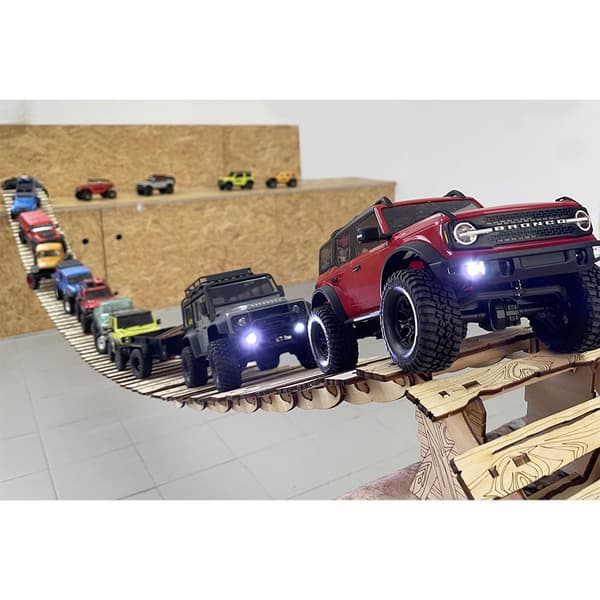 Crawler Park Tibetan Bridge Extension Kit Rc Hinder 1/18/1/24 Guld