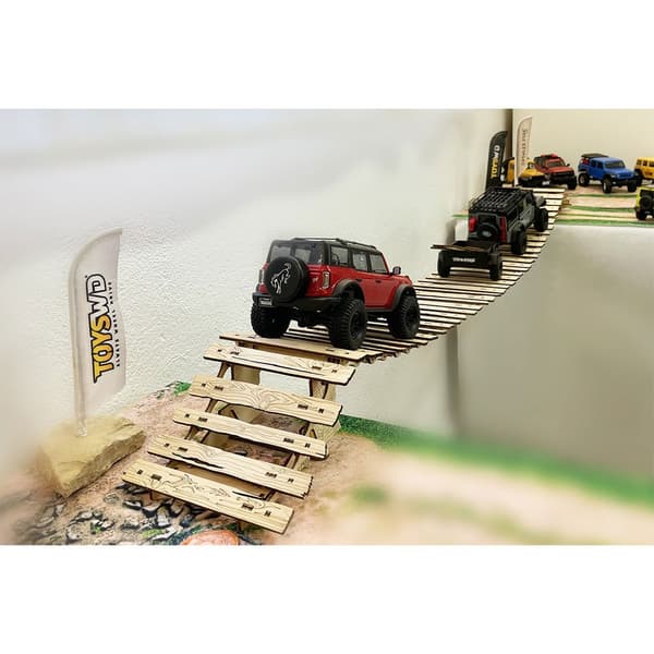 Crawler Park Tibetan Bridge Extension Kit Rc Hinder 1/18/1/24 Guld