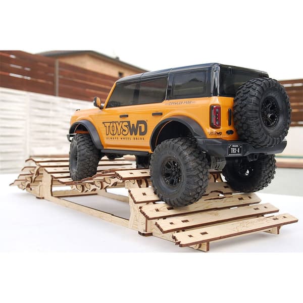 Crawler Park Hindring Rc 1/10 Tibetansk Bro Gylden