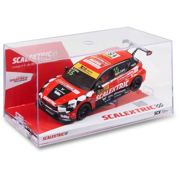Scalextric Monlau Konkurrence Cupra León Rød
