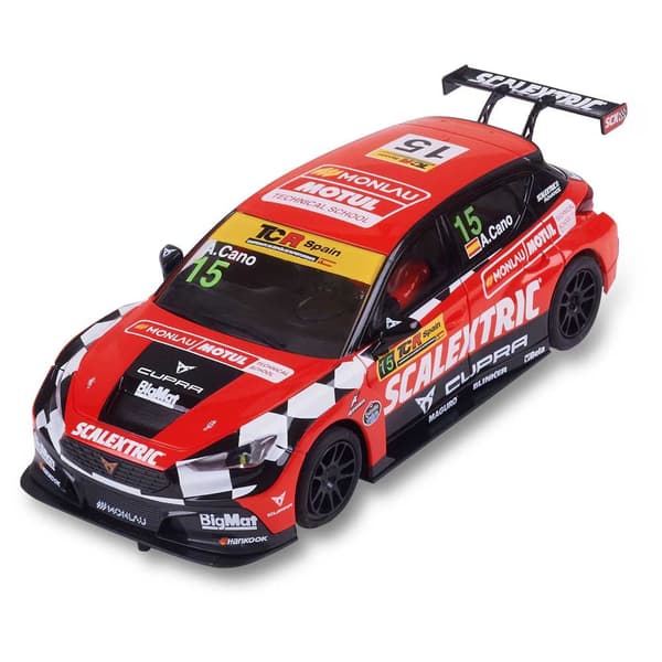 Scalextric Monlau Konkurrence Cupra León Rød