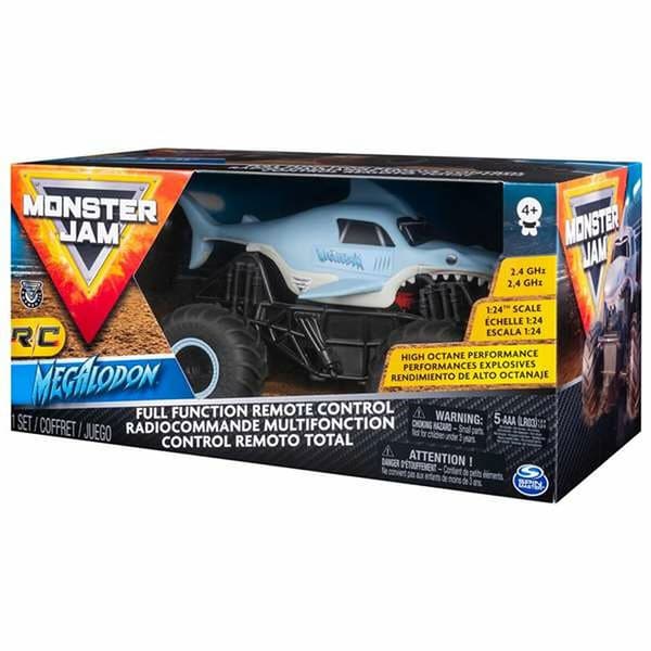 Spin Master Monster Jam Megalodon Radio Control 1:24 Søvfarvet