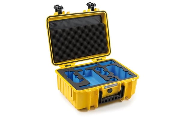 Case B&W  type 4000 for DJ Mavic Air 2 / Air 2S yellow