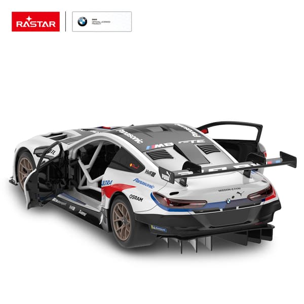 RASTAR R/C 1:18 car model BMW M8 GTE, 97200