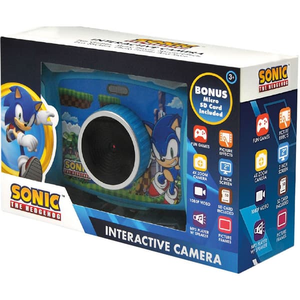 Sonic Interativ Kamera Blå