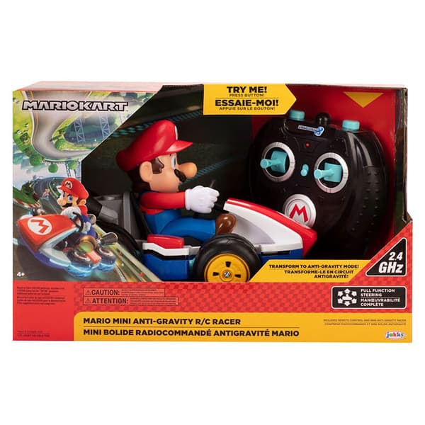 Jakks Pacific Kauko-ohjattava Auto Mario Kart Hopeinen