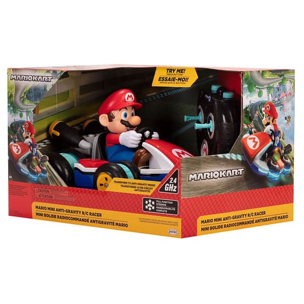 Jakks Pacific Kauko-ohjattava Auto Mario Kart Hopeinen