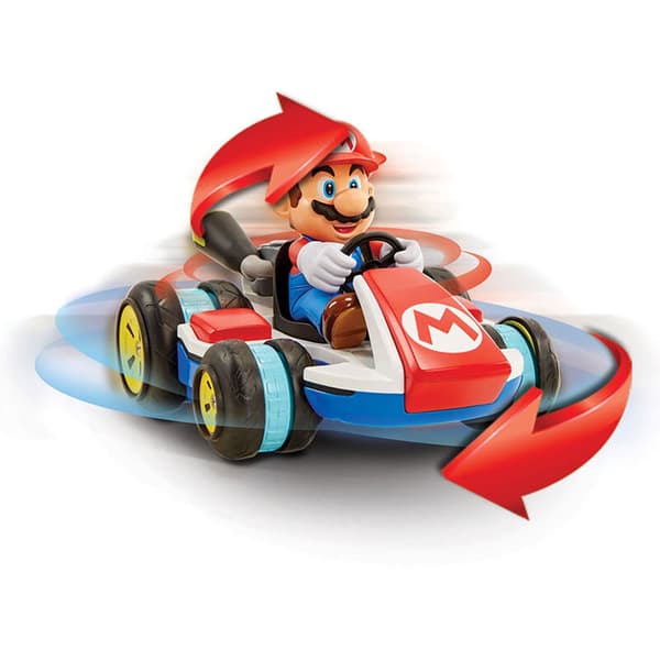 Jakks Pacific Kauko-ohjattava Auto Mario Kart Hopeinen