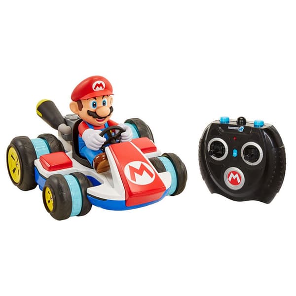 Jakks Pacific Kauko-ohjattava Auto Mario Kart Hopeinen