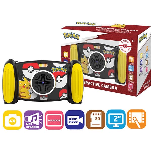 Pokemon Interaktiivinen Kamera Punainen