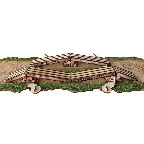 Crawler Park Brokrydsende Hindring Rc 1/24 Fjern Styring Flerfarvet