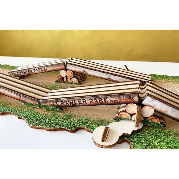 Crawler Park Brokrydsende Hindring Rc 1/24 Fjern Styring Flerfarvet
