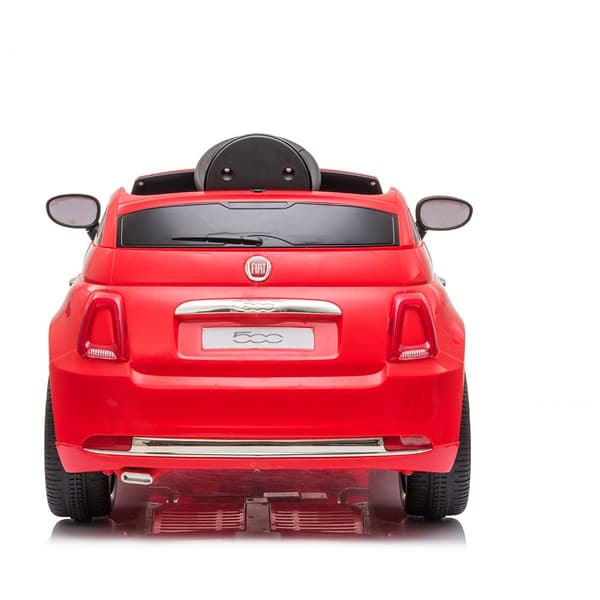 Runruntoys Bil Fiat 500 12v R/c Rød