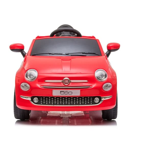 Runruntoys Bil Fiat 500 12v R/c Rød