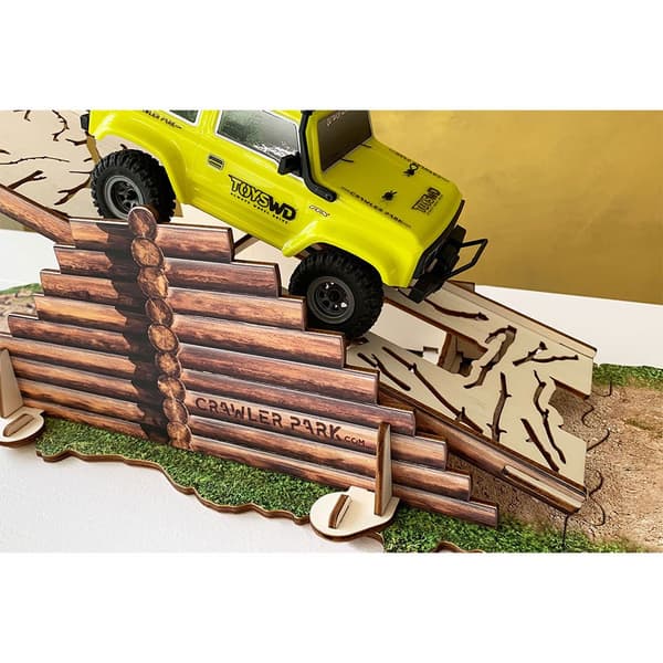 Crawler Park Vippeforhindring Rc 1/24 Flerfarvet
