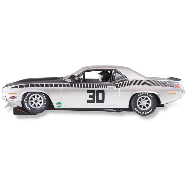 Scalextric Bil Cuda-silver Søvfarvet