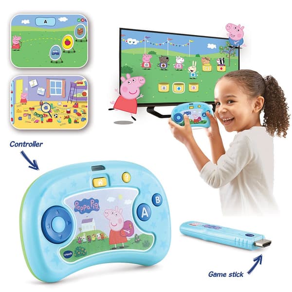 Vtech V.smile Tv New Generation Peppa Pig Flerfarvet