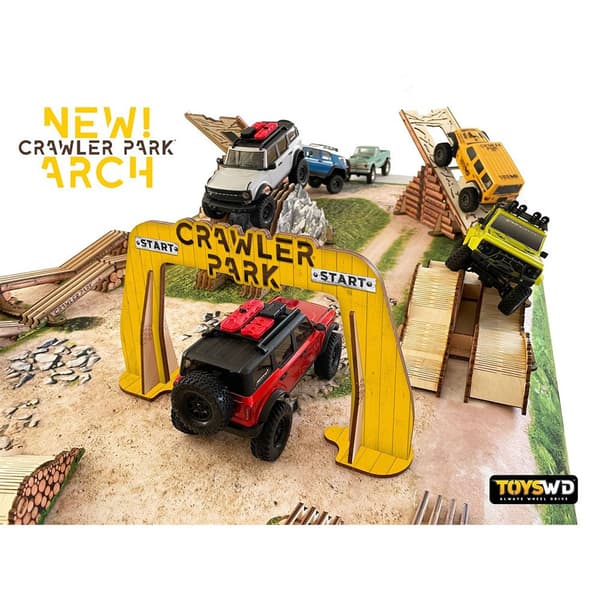 Crawler Park Arc Start/finish 1/24 Guld