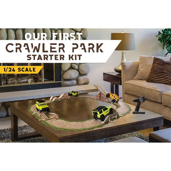 Crawler Park Circuit Starter Kit Rc 1/24 Flerfarvet