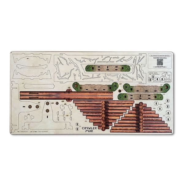 Crawler Park Circuit Starter Kit Rc 1/24 Flerfarvet