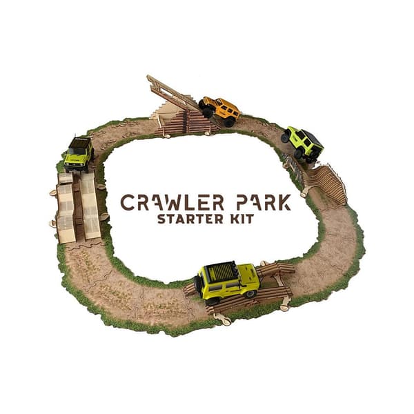 Crawler Park Circuit Starter Kit Rc 1/24 Flerfarvet