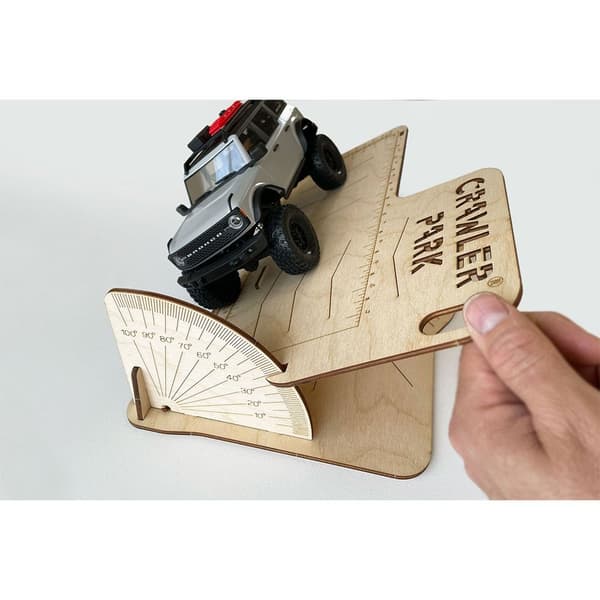 Crawler Park Jousituksen Testiramppi Rc Crawler Park Ruskea