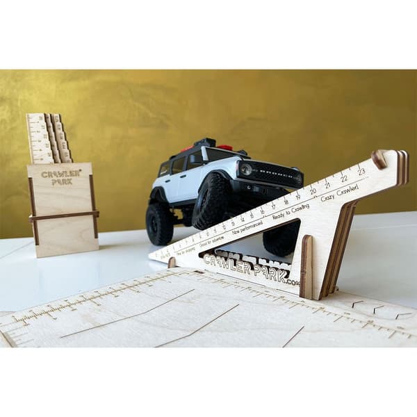 Crawler Park Jousituksen Testiramppi Rc Crawler Park Ruskea