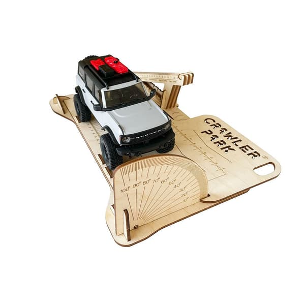 Crawler Park Jousituksen Testiramppi Rc Crawler Park Ruskea