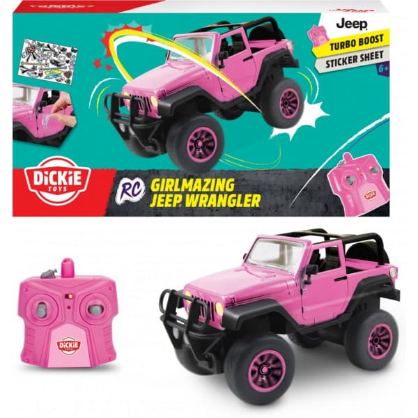 Dickie RC Jeep Wrangler -kauko-ohjattava maasturi
