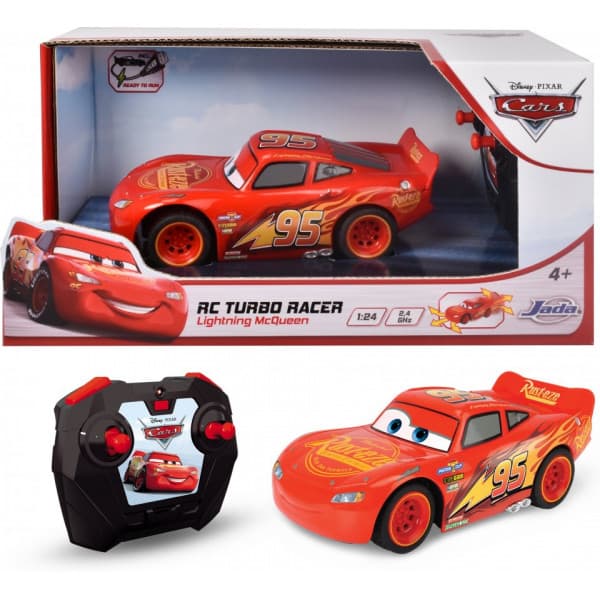 Disney Cars Lightning McQueen Turbo Racer -kauko-ohjattava
