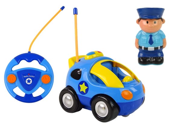 Auto taaperoille Poliisin kauko-ohjattu R/C-valoääni