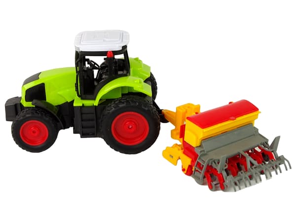 Maatalousajoneuvotraktori paalaimella R/C 1:16 Green