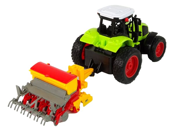 Maatalousajoneuvotraktori paalaimella R/C 1:16 Green