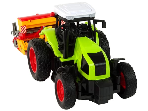 Maatalousajoneuvotraktori paalaimella R/C 1:16 Green
