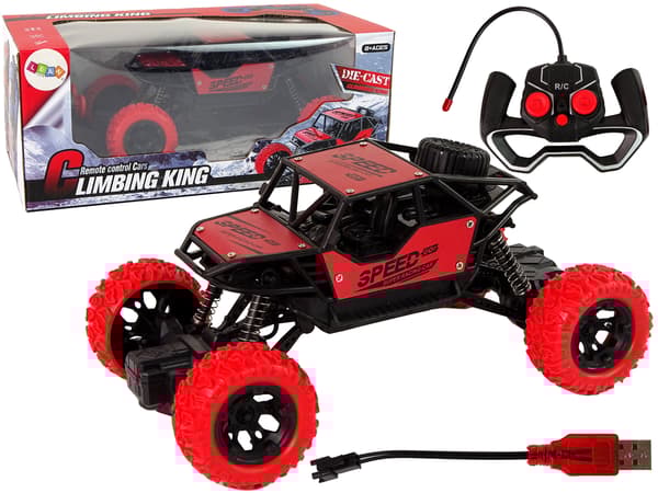 Off-Road Remote Control Car R/C 1:18 Red