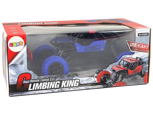 Off-Road fjernbetjening Bil R/C 1:18 Blå.
