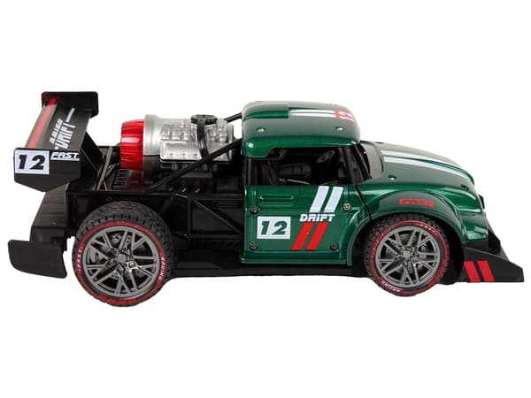 Kauko-ohjattu urheiluauto R/C 1:16 Green Steam