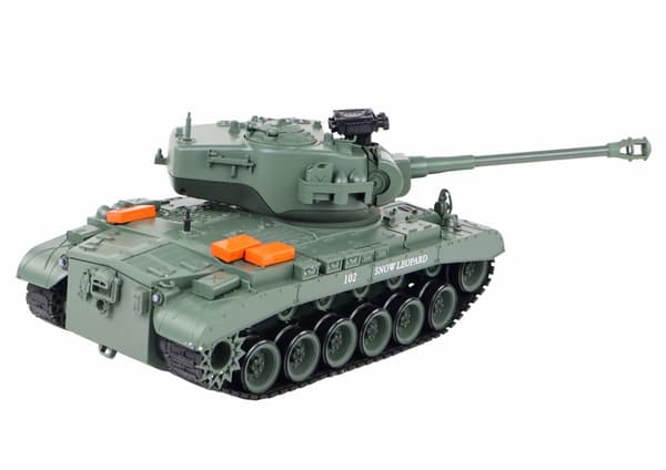 Leopard RC Tank Fjernstyret Cannon 1:18 Grå