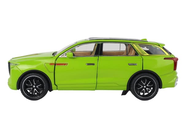 Alu RC Bil Model 1:24 C Farve Grøn