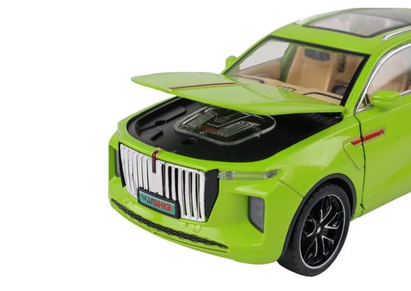 Alu RC Bil Model 1:24 C Farve Grøn