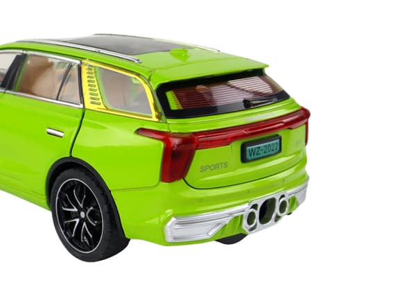 Alu RC Bil Model 1:24 C Farve Grøn