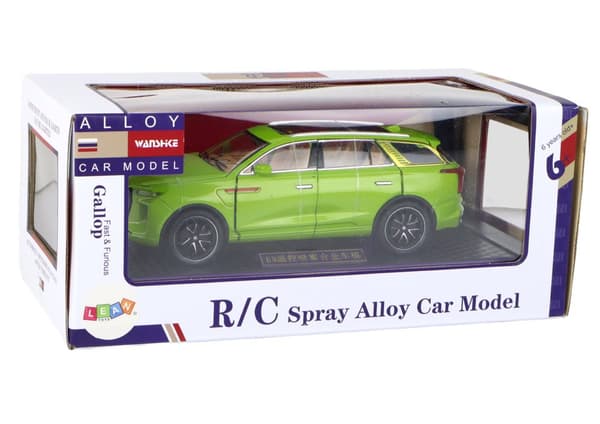 Alu RC Bil Model 1:24 C Farve Grøn