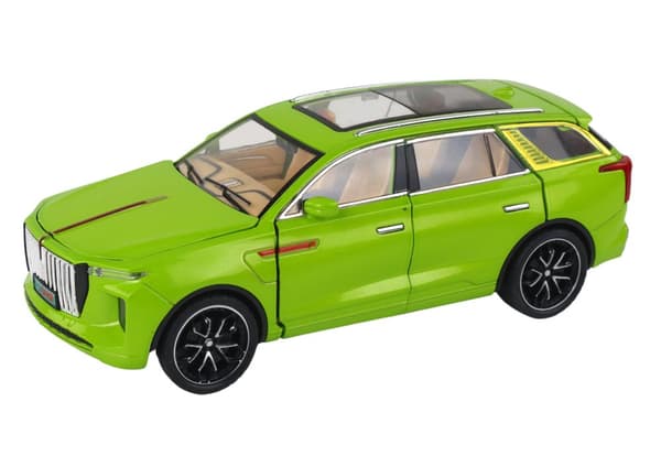 Alu RC Bil Model 1:24 C Farve Grøn