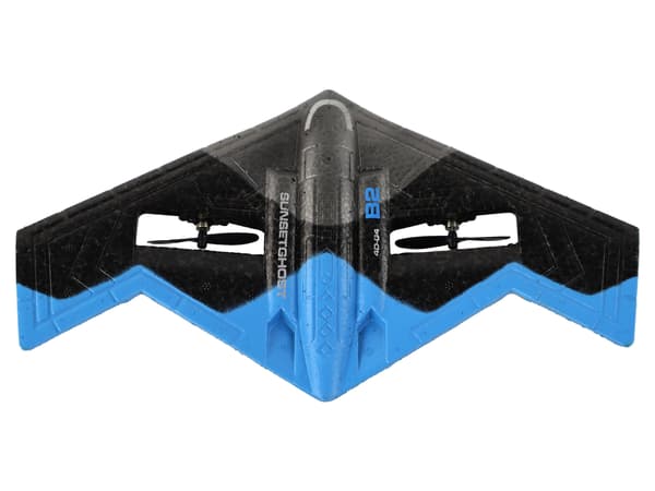 R/C 4D-G4 lentokoneen valot sininen musta