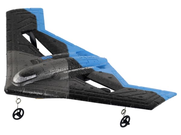 R/C 4D-G4 lentokoneen valot sininen musta